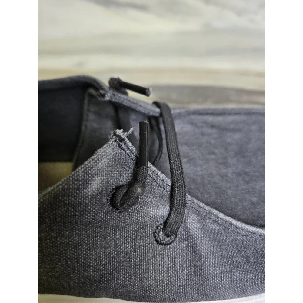 Hey Dude Wendy Chambray Grey Casual Slip On shoes Boat‎ Size 9